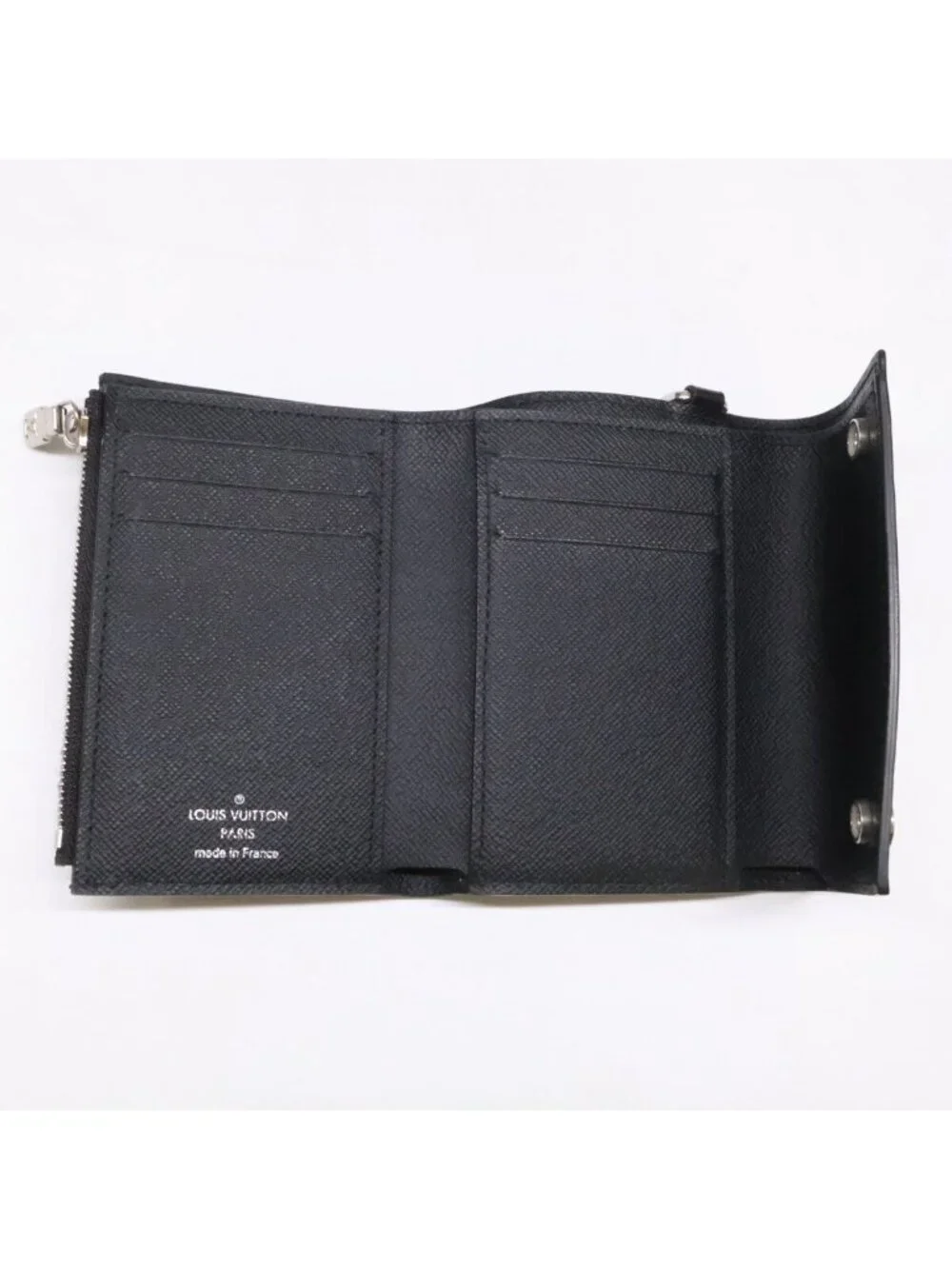 Louis Vuitton Supreme Epi Trifold Wallet Chain Shoulder